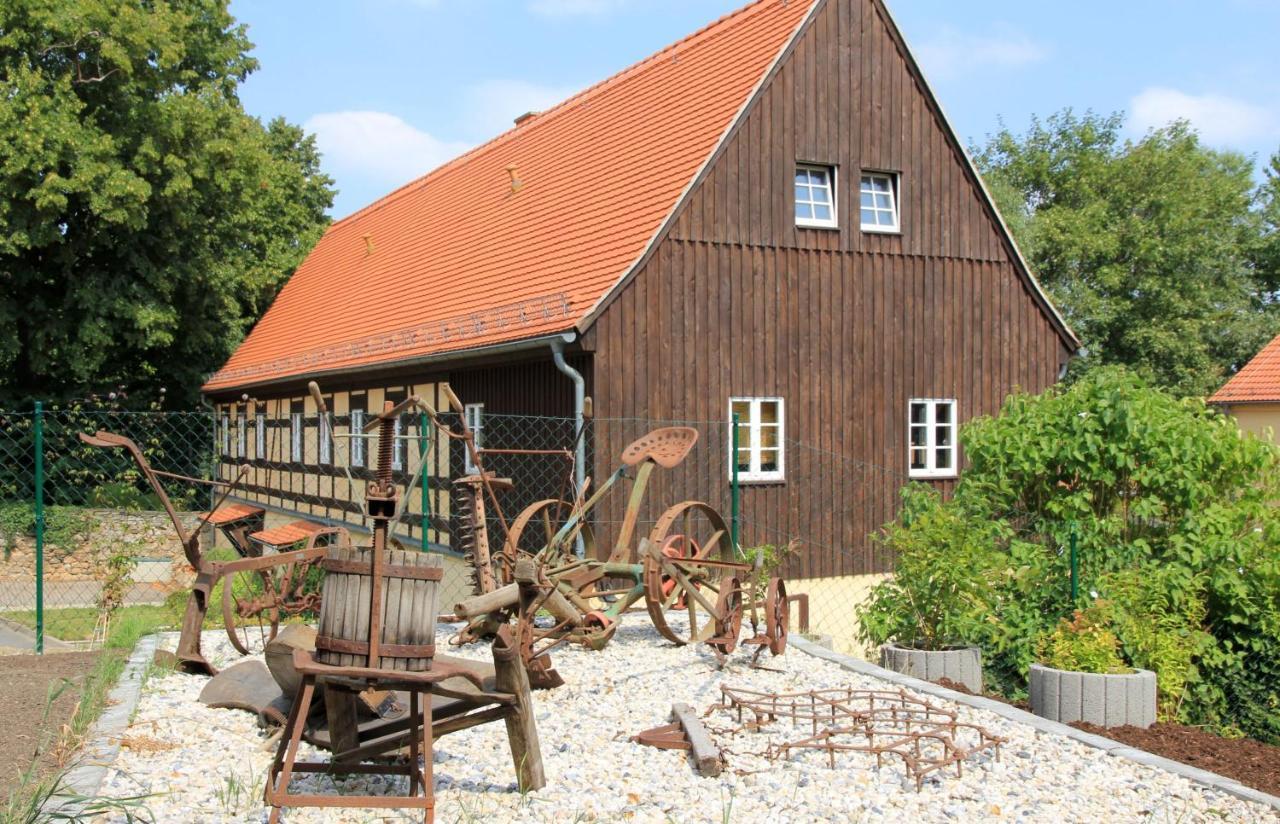 Fachwerkhaus Maxen Villa Muglitztal Exterior photo