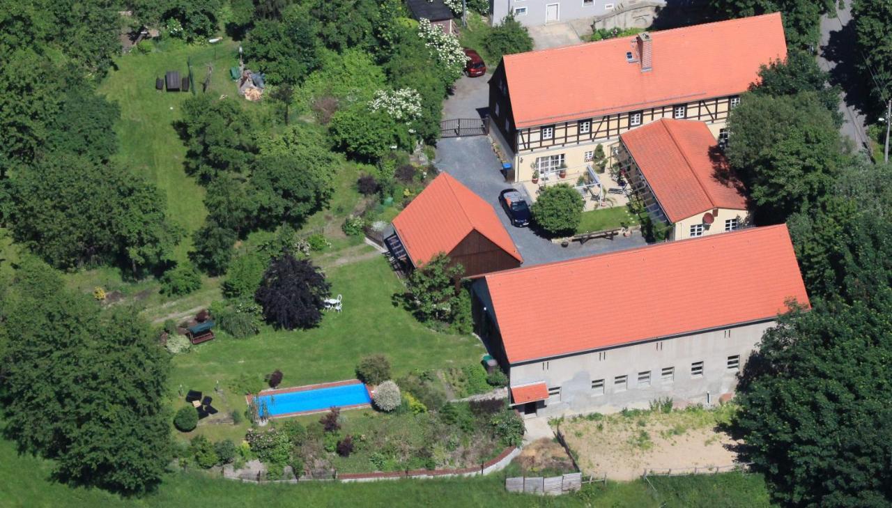 Fachwerkhaus Maxen Villa Muglitztal Exterior photo